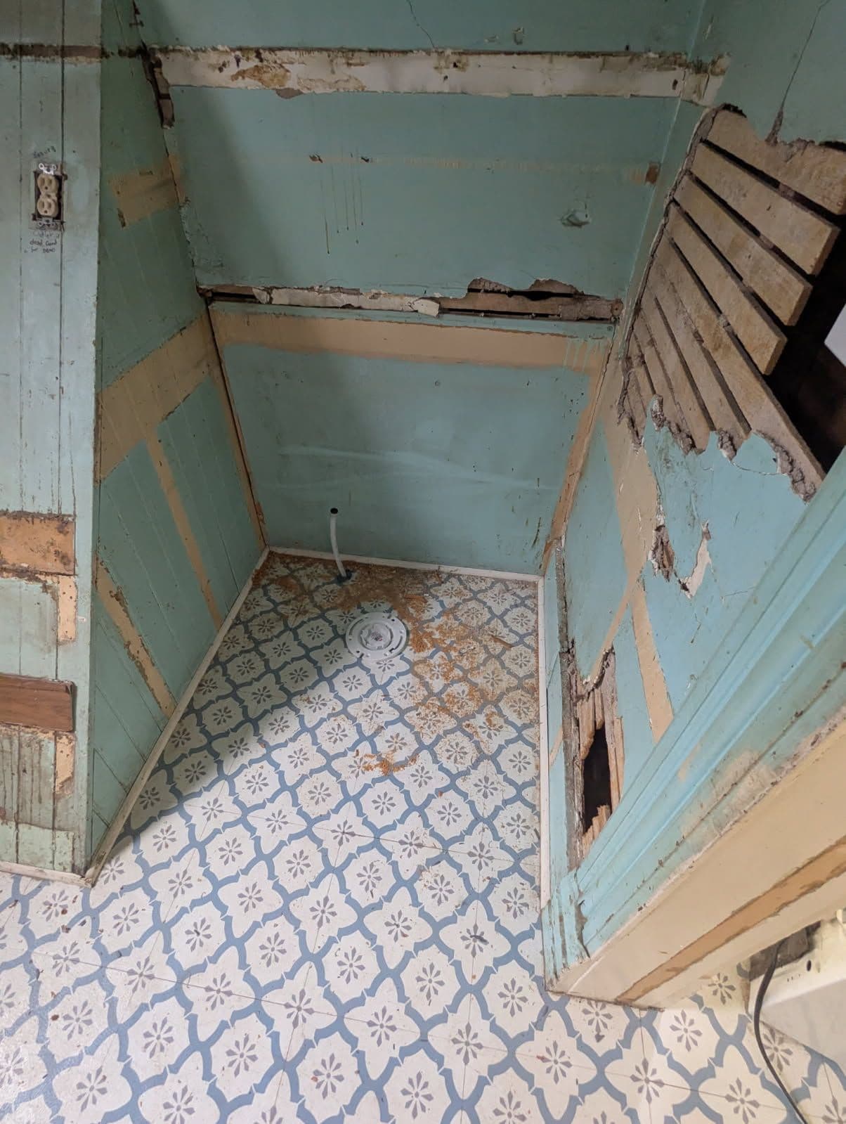 Project Home Renovation Underway Fresh Powder Bath and Updated Kitchen image