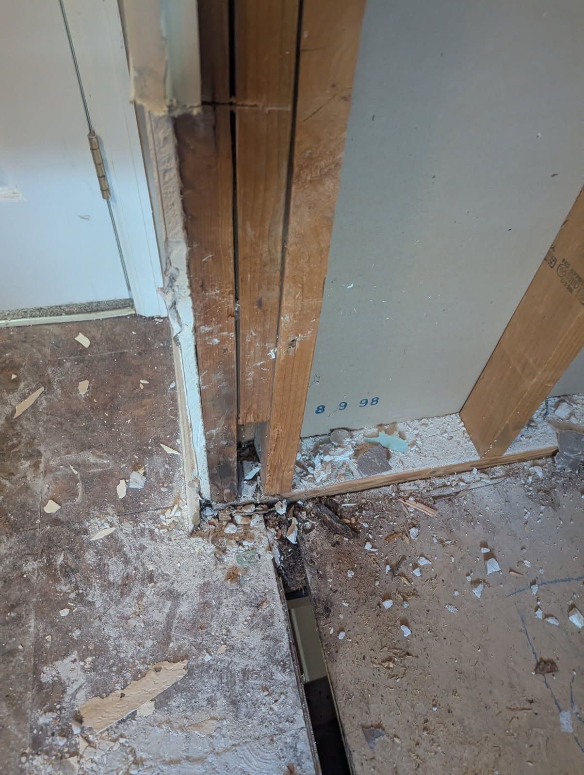 Project Tub Remodel Underway: Happy Home Services at Work image