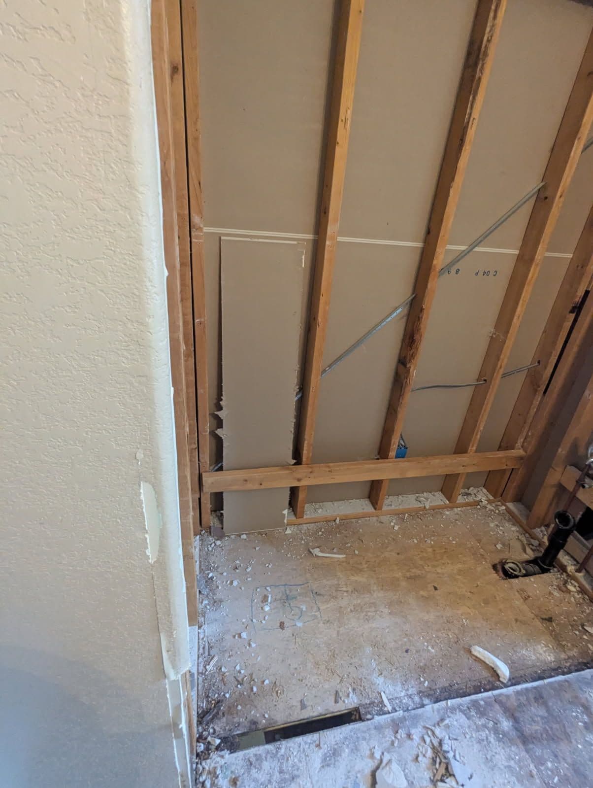 Gallery photos for Tub Remodel Underway: Happy Home Services at Work: Image #1