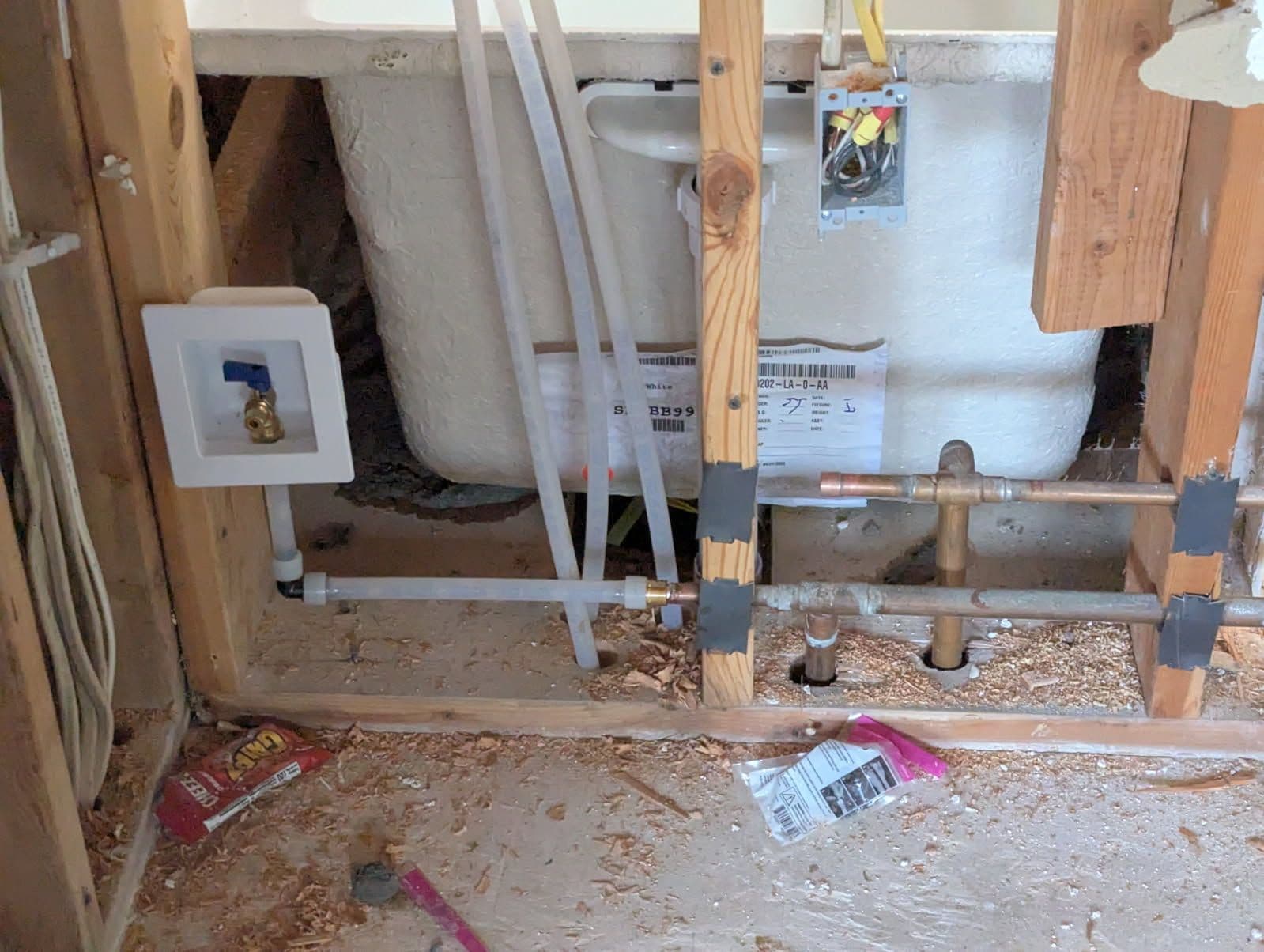 Gallery photos for Bathroom Transformation with Modern Plumbing Solutions: Image #2
