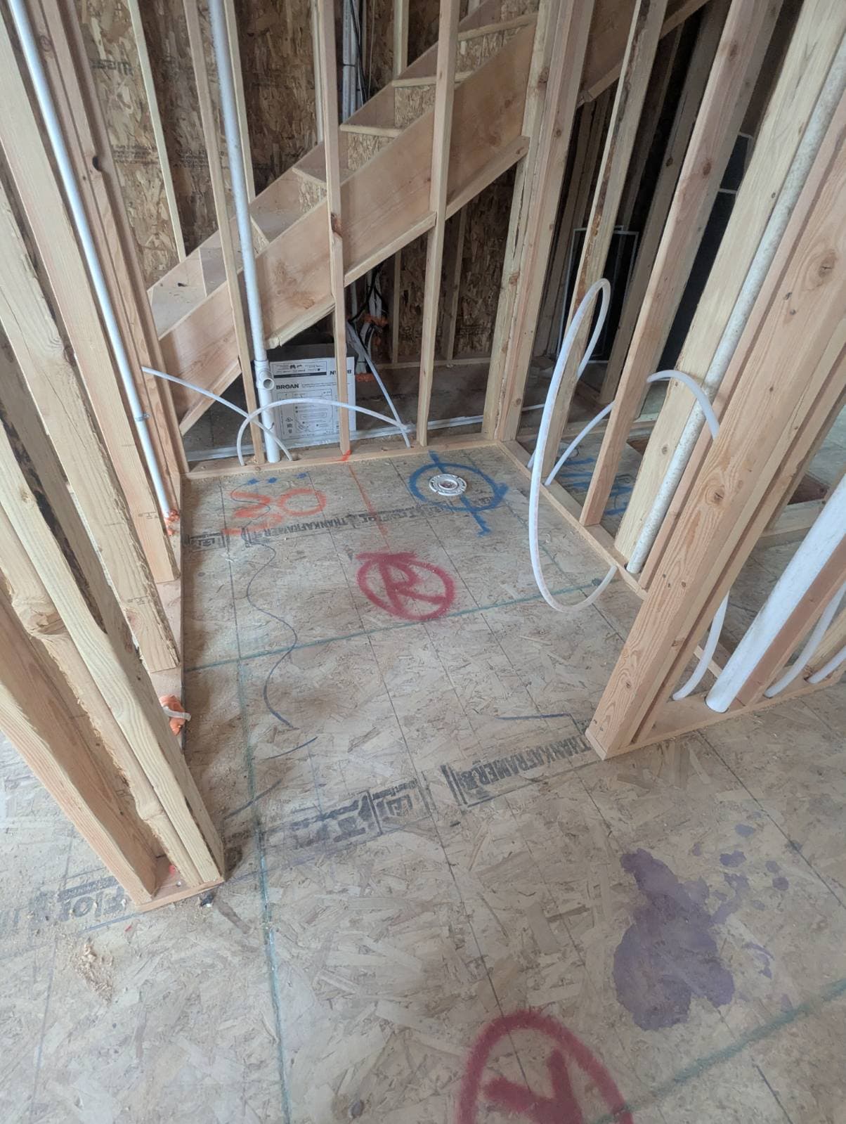 Gallery photos for Innovative ADU Rough Plumbing Progress: Image #2