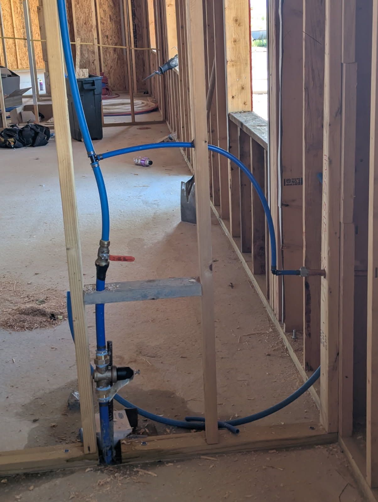 Gallery photos for Innovative Ranch Home Plumbing Project: Image #1